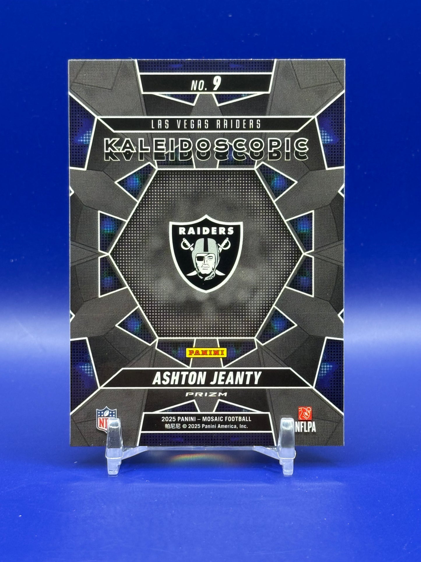 2025 Panini Mosaic Kaleidoscopic Ashton Jeanty RC - Case Hit