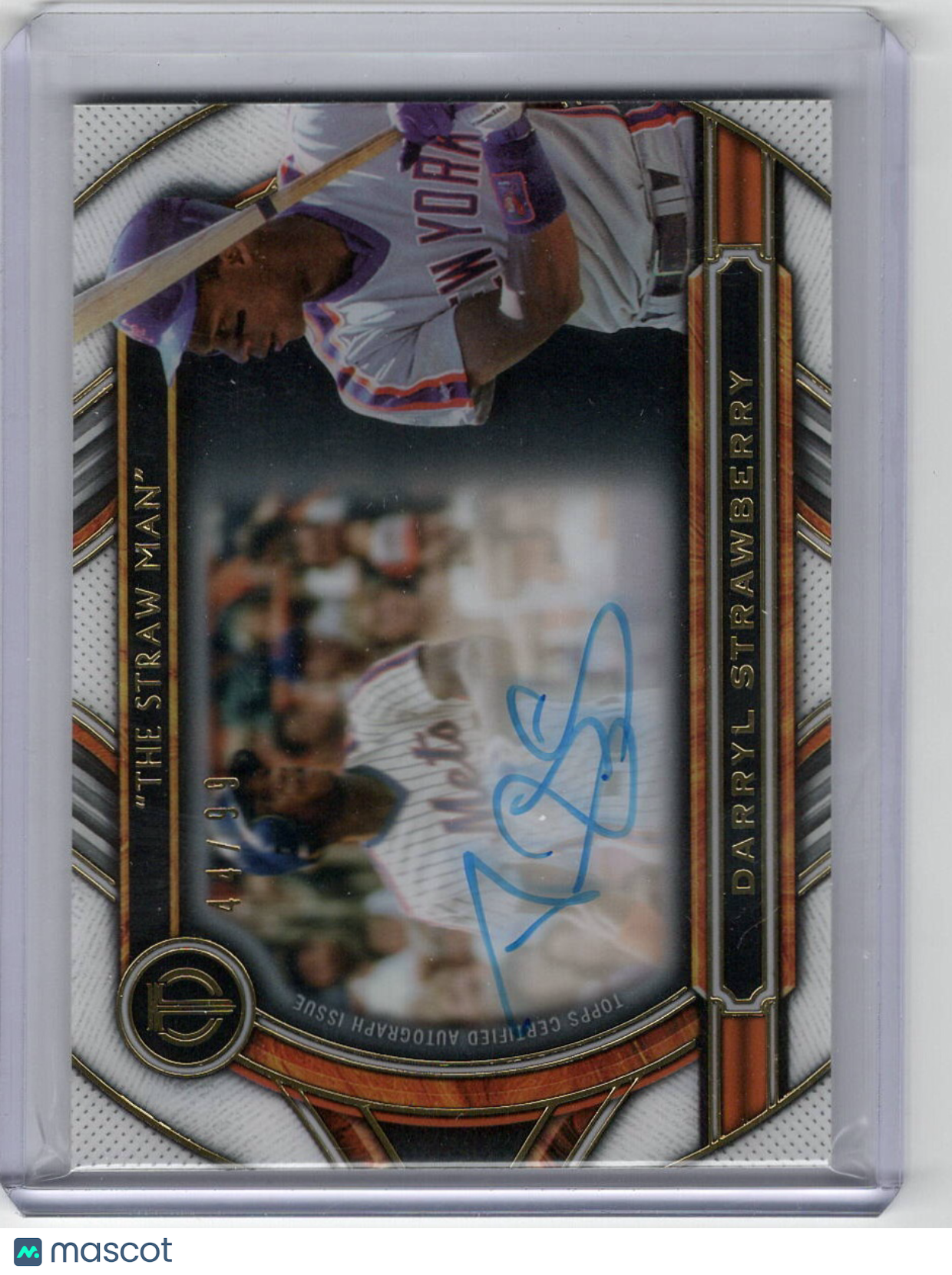 2023 Topps Tribute to Nicknames Autograph Darryl Strawberry #TN-DS