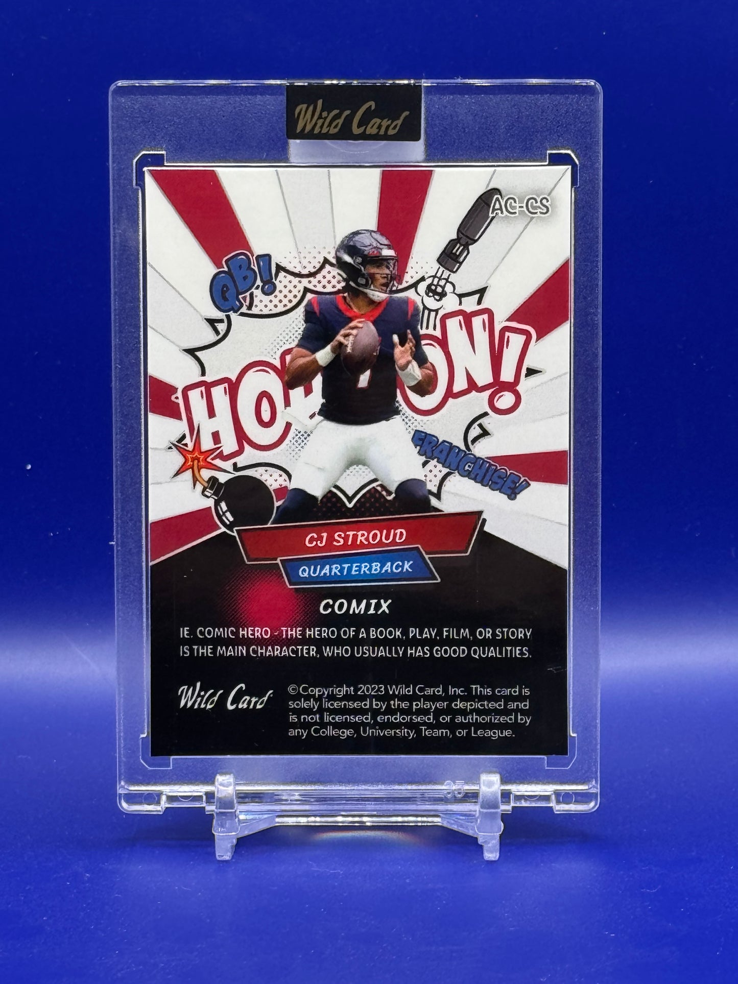 2023 Wild Card Alumination Comix CJ Stroud #AC-CS