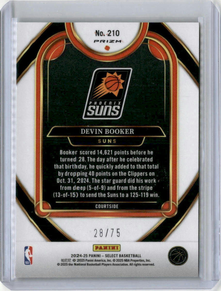 2024-25 Panini Select Devin Booker #210