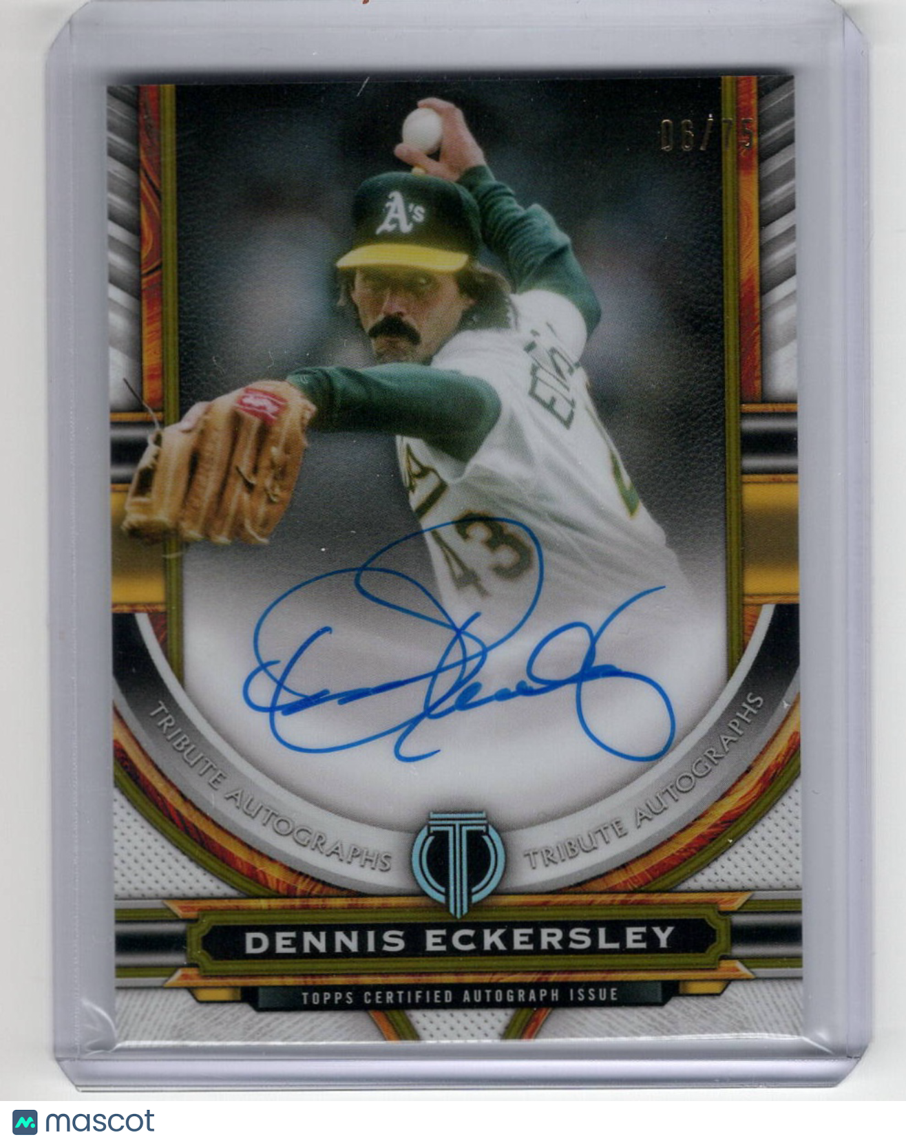 2023 Topps Tribute Dennis Eckersley #TA-DE