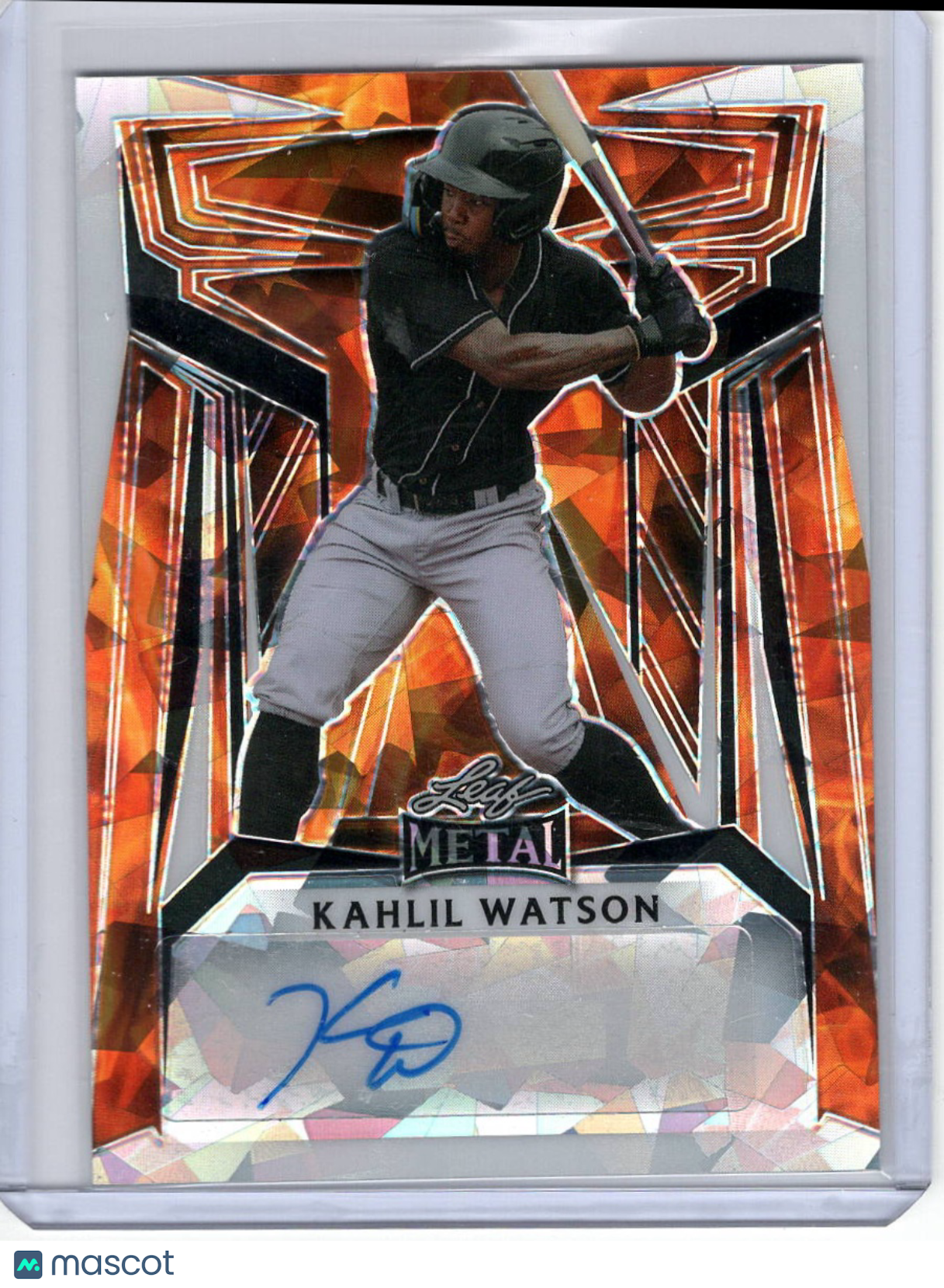 2023 Leaf Metal Kahlil Watson #BA-KW1