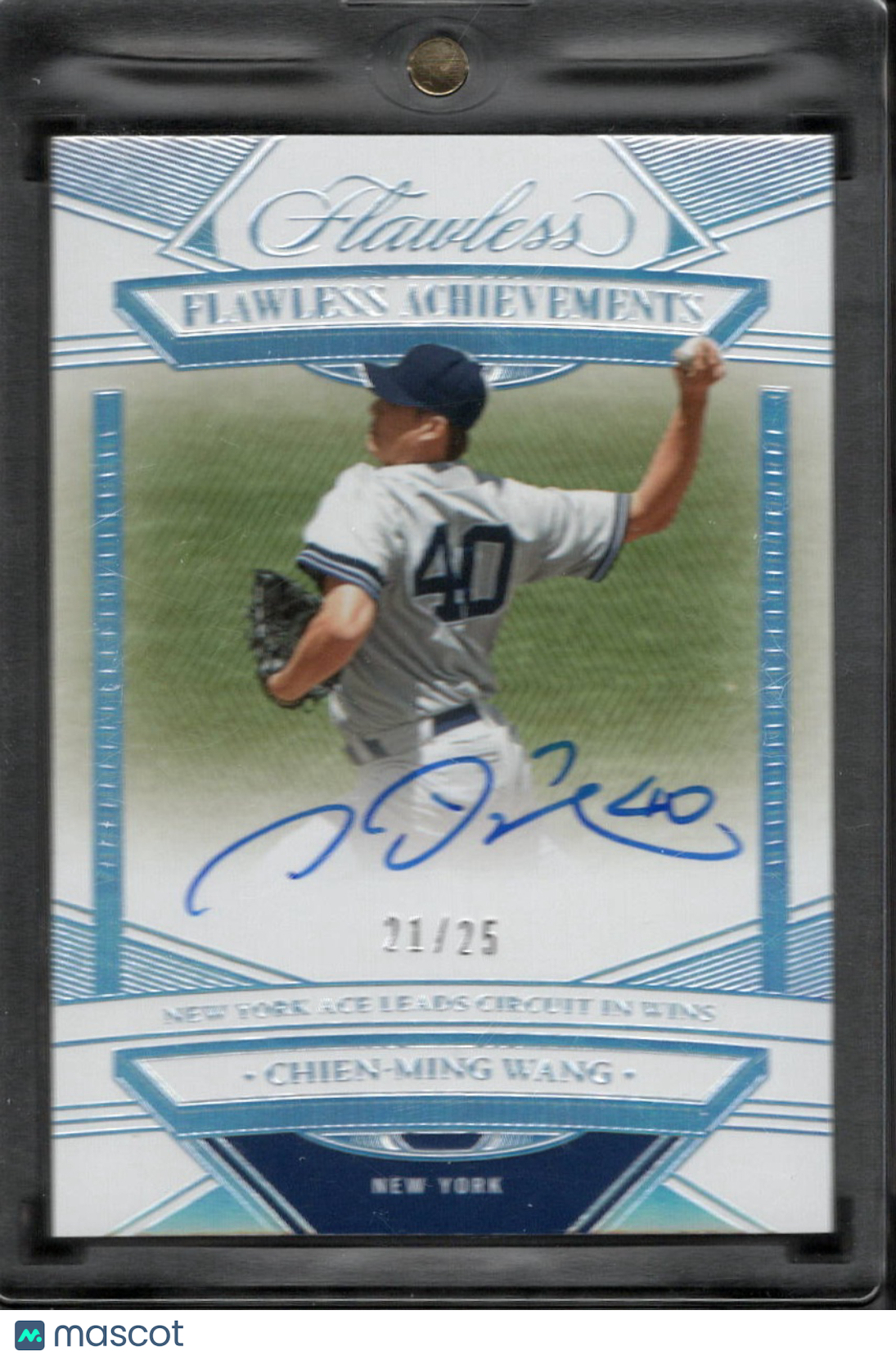 2023 Panini Flawless Flawless Achievements Chien-Ming Wang #FA-CW