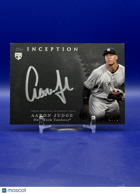 2017 Topps Inception Silver Signings Aaron Judge #SS-AJ