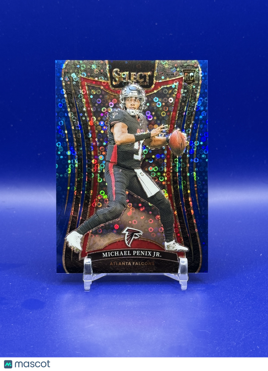 2025 Panini Select Michael Penix Jr. RC Blue Disco /25 #371