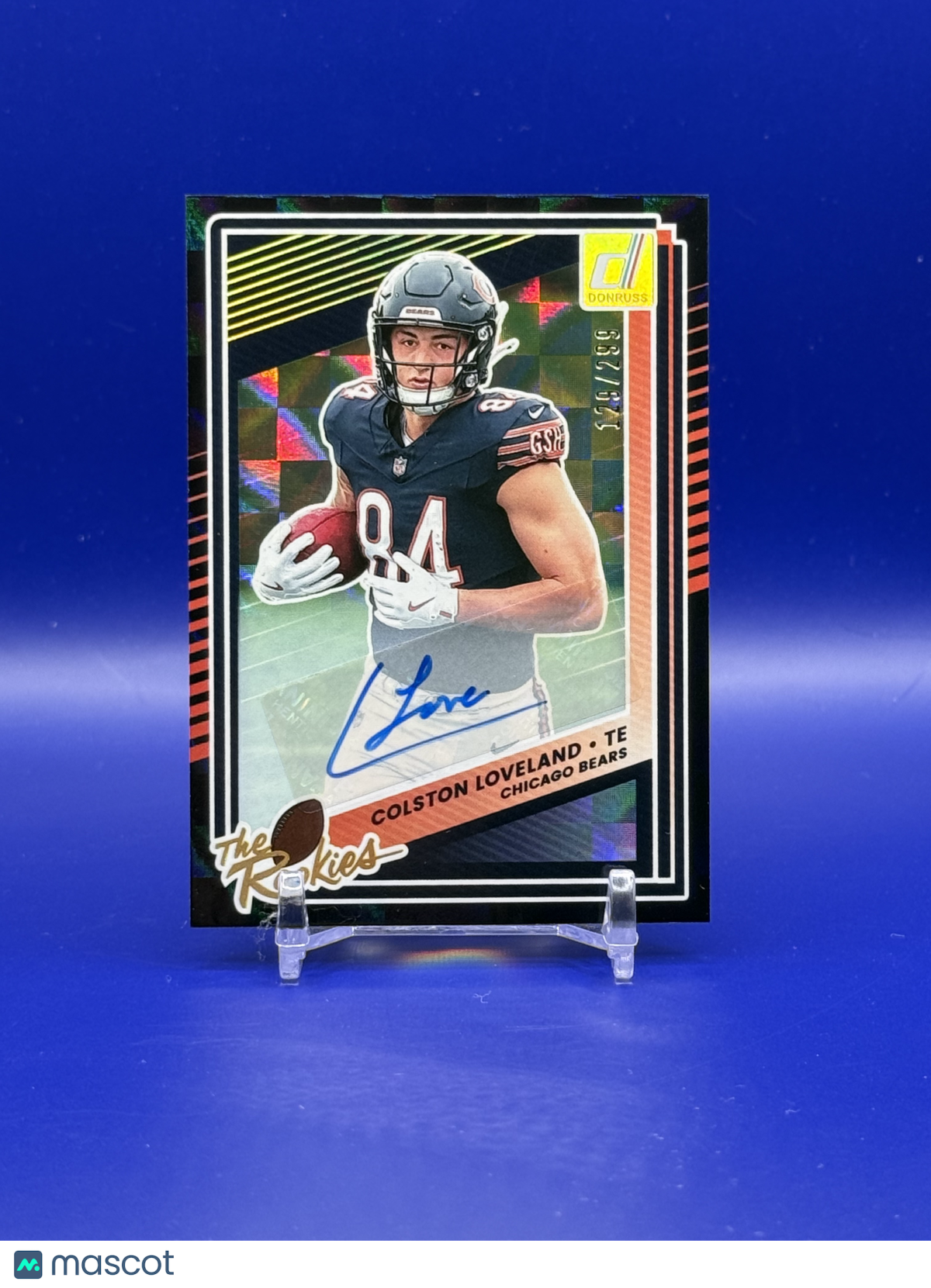 2025 Panini Donruss The Rookies Colston Loveland Auto /299 #14