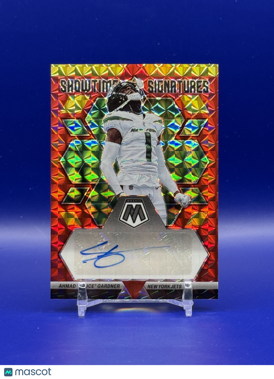 2023 Panini Mosaic Football Ahmad 'Sauce' Gardner Showtime Signatures #SS-ASG