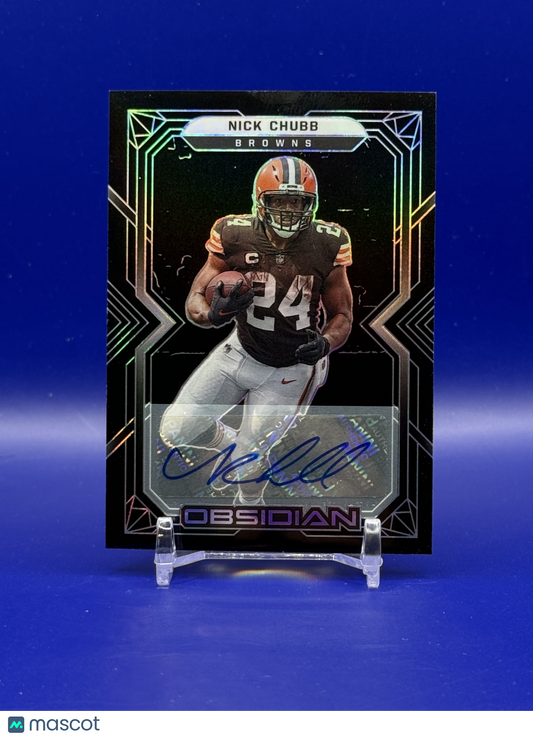 2022 Panini Obsidian Nick Chubb Auto /25 - #26