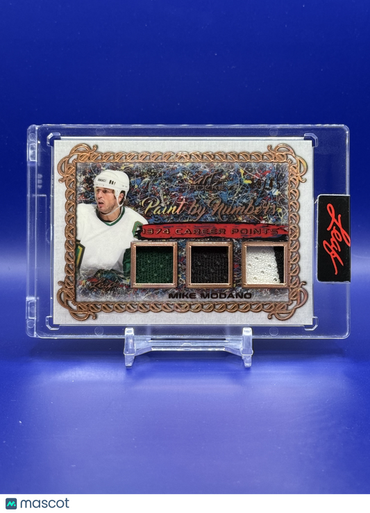 2022 Leaf Art of Hockey - #PBN-25 Paint by Numbers Mike Modano /45