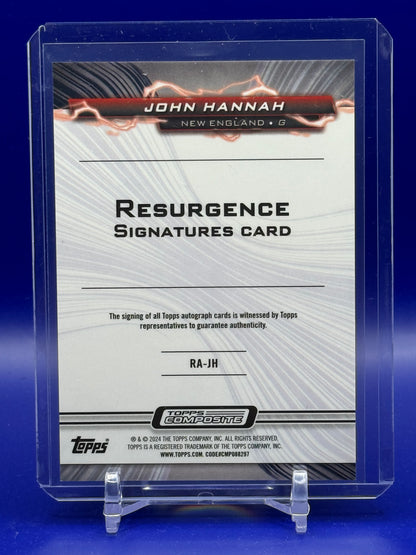 2024 Topps Composite John Hannah #RA-JH