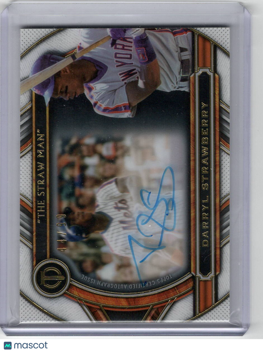 2023 Topps Tribute to Nicknames Autograph Darryl Strawberry #TN-DS