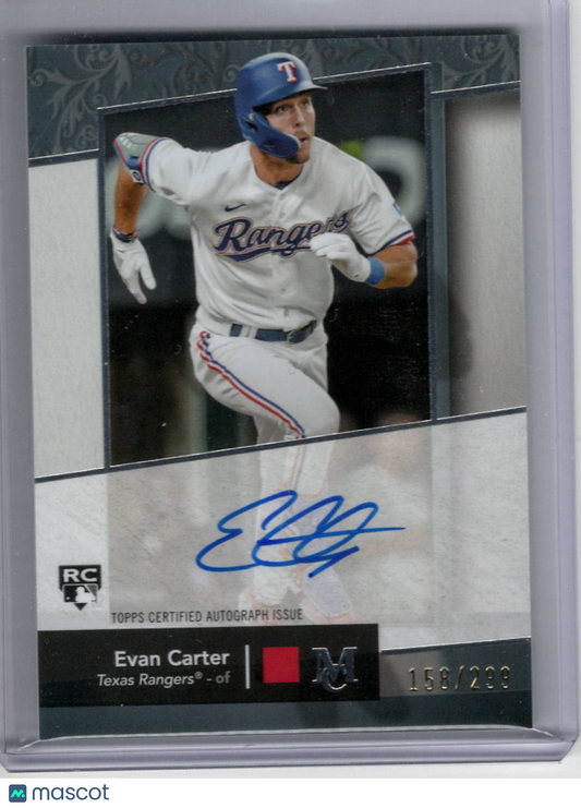2024 Topps Museum Collection Evan Carter #AA-EC
