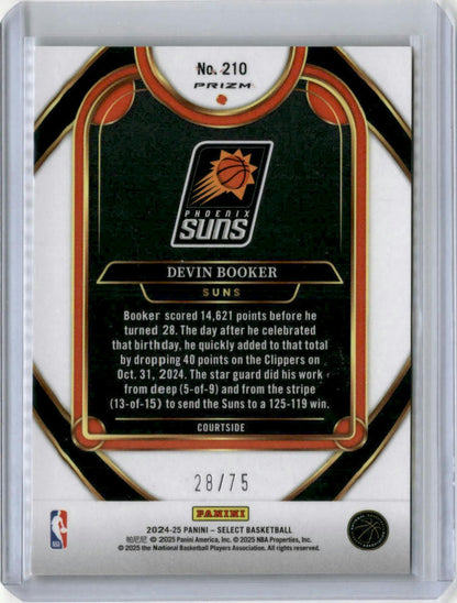 2024-25 Panini Select Devin Booker #210
