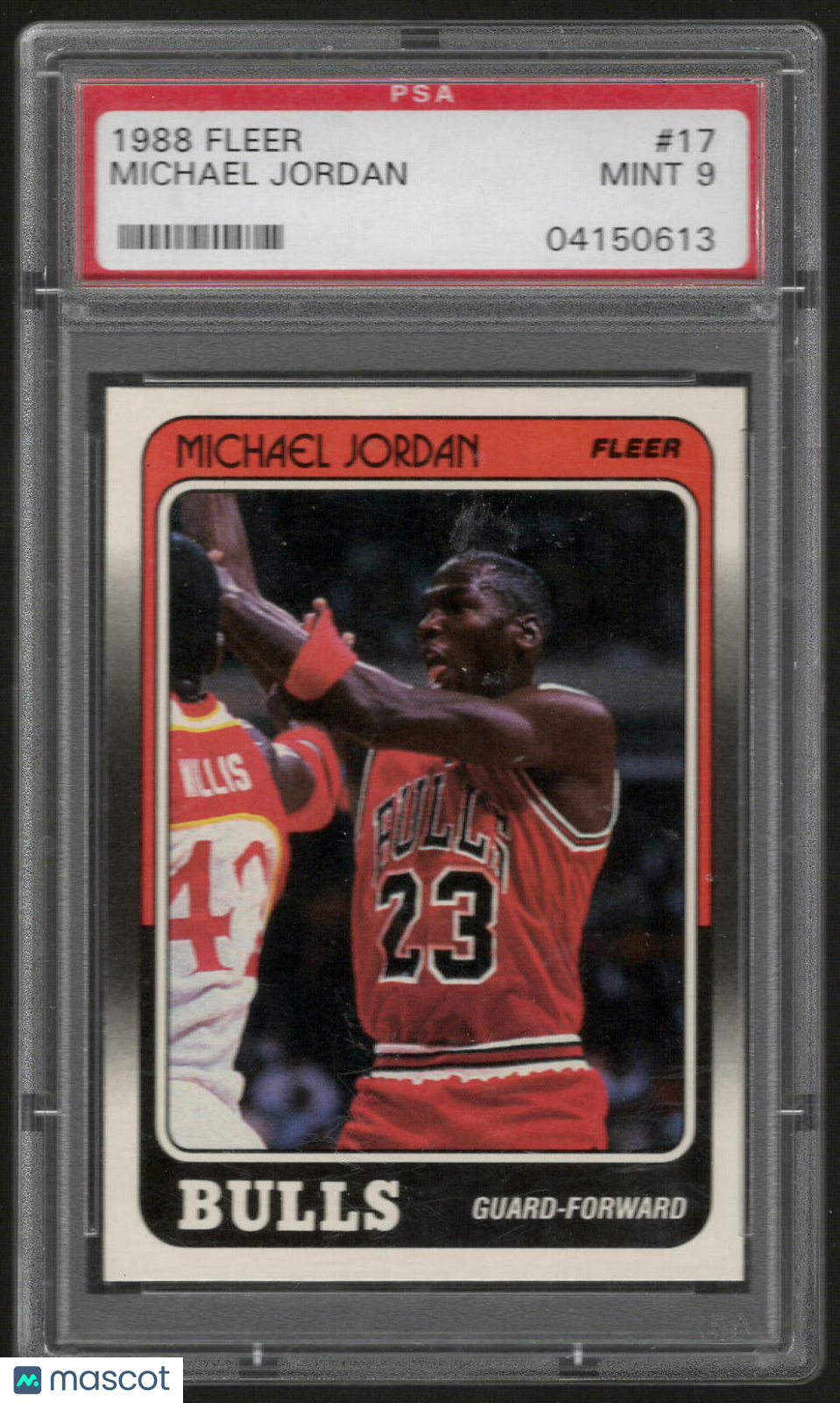 1988 Fleer Michael Jordan #17 PSA 9