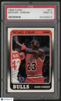 1988 Fleer Michael Jordan #17 PSA 9