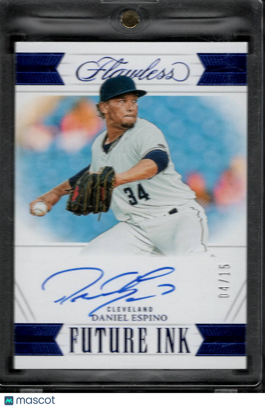 2023 Panini Flawless Future Ink Daniel Espino /15 #FI-DE