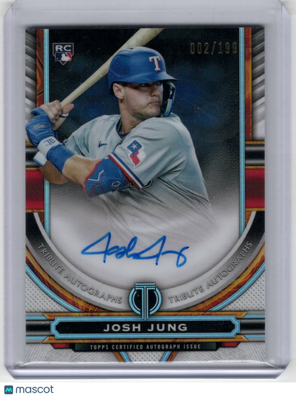 2023 Topps Tribute Josh Jung #TA-JJ