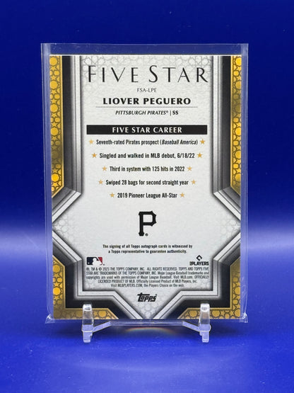 2023 Topps Five Star Liover Peguero #FSA-LPE