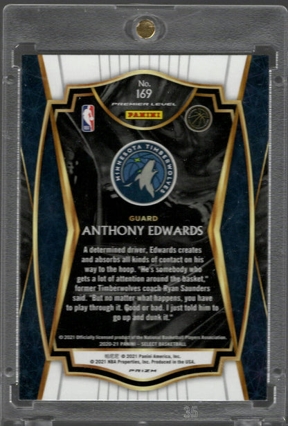 2021 Panini Select Anthony Edwards #169