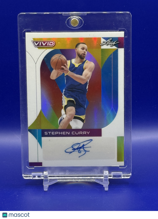 2023 Leaf Vivid Stephen Curry Auto #/25 #BA-SC2