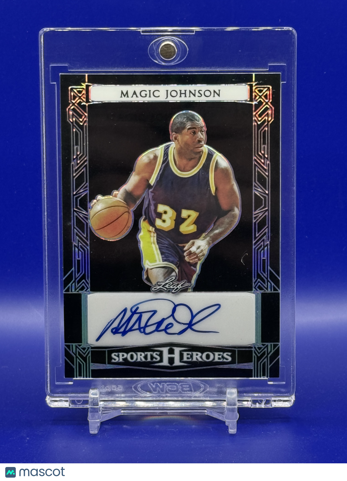 2023 Leaf Pro Set Metal Magic Johnson #BA-MJ1