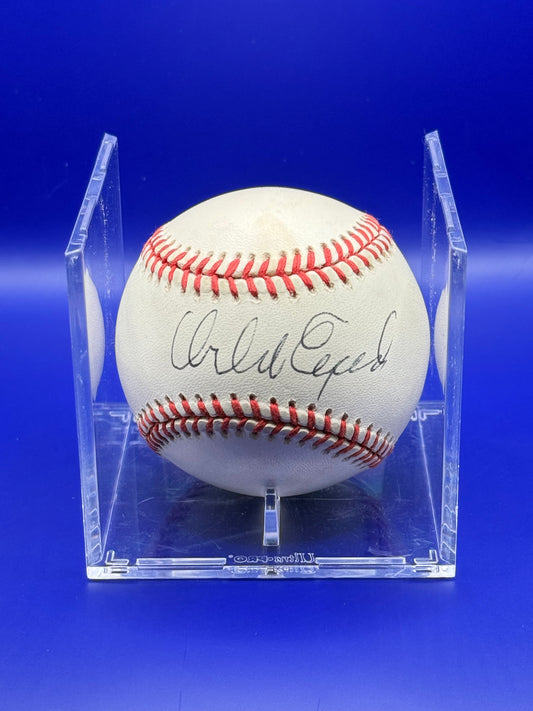 Orlando Cepeda Autographed Baseball - PSA