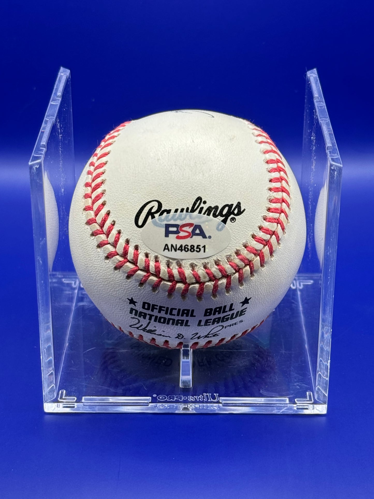 Orlando Cepeda Autographed Baseball - PSA