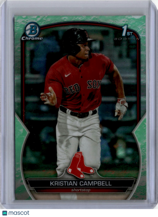 2023 Bowman Chrome Kristian Campbell #BDC-215