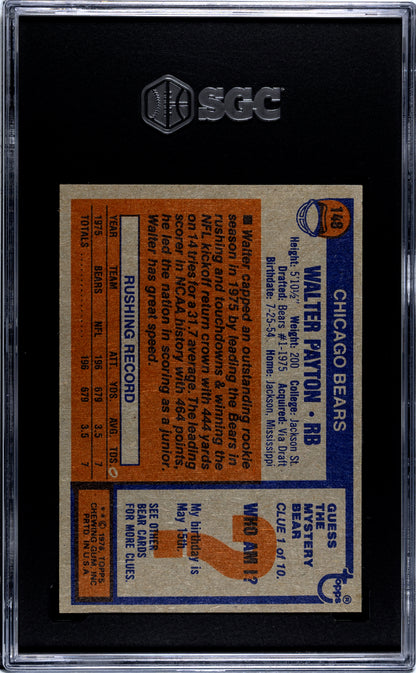 1976 Topps Walter Payton RC #148 SGC 6.5