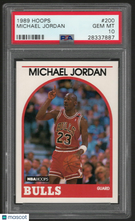 1989 Hoops Michael Jordan #200 PSA 10