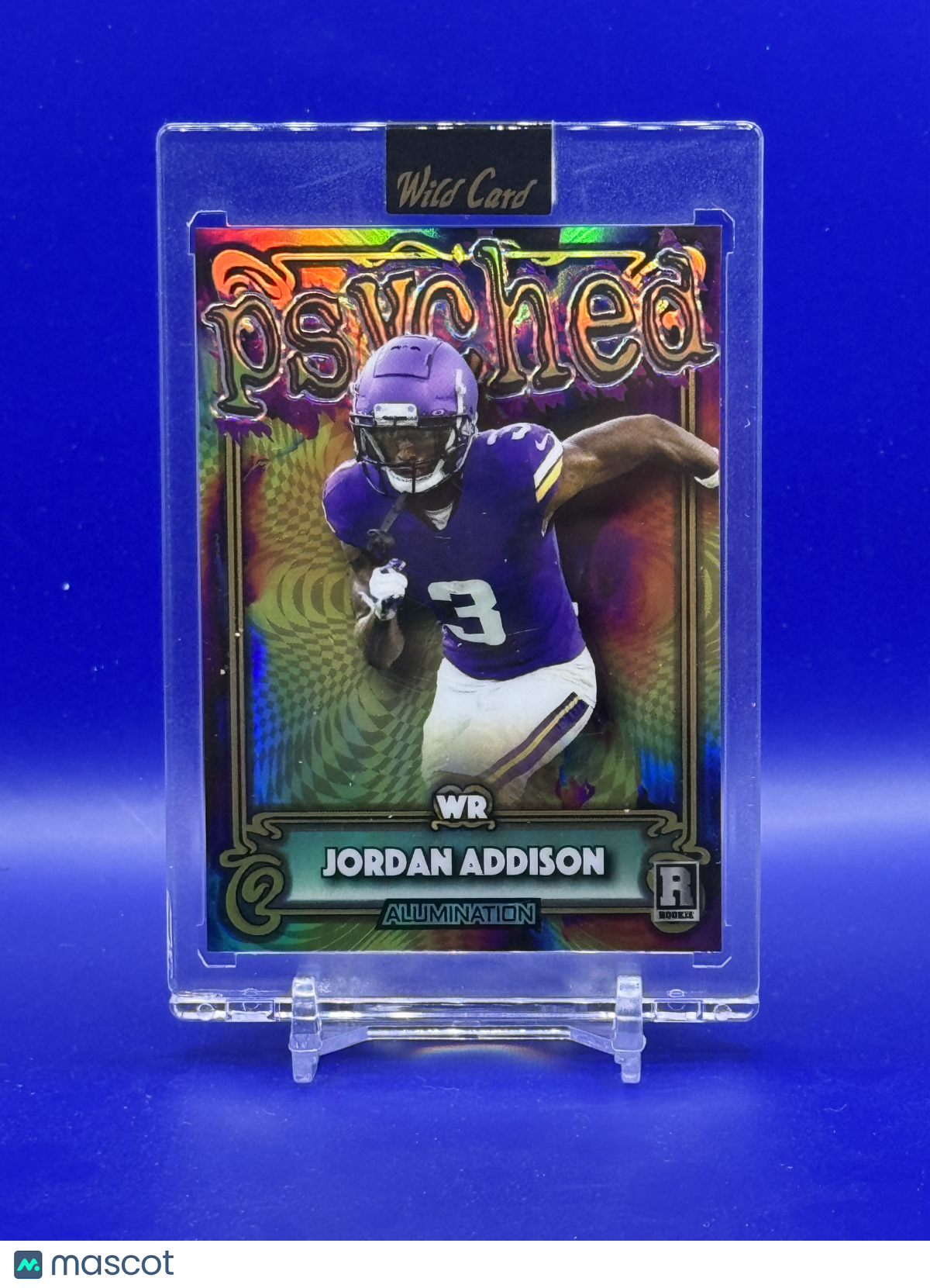 2023 Wild Card Alumination Psyched Jordan Addison #AP-JA