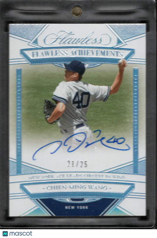 2023 Panini Flawless Flawless Achievements Chien-Ming Wang #FA-CW