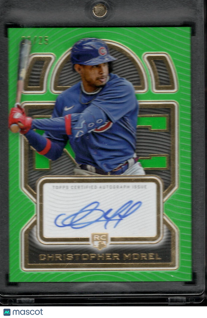2023 Topps Definitive Collection Christopher Morel #DAC-CMO