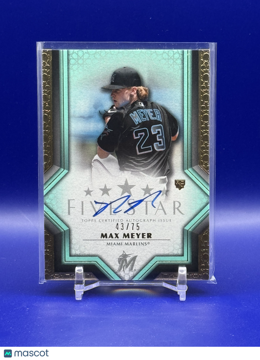 2023 Topps Five Star Max Meyer #FSA-MM