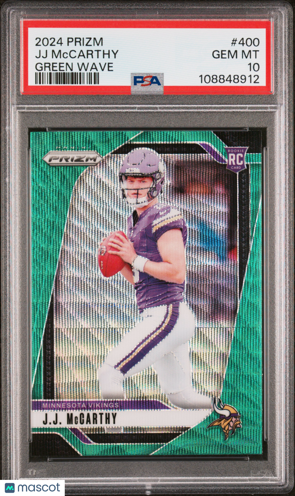 2024 Panini Prizm JJ Mccarthy #400 PSA 10