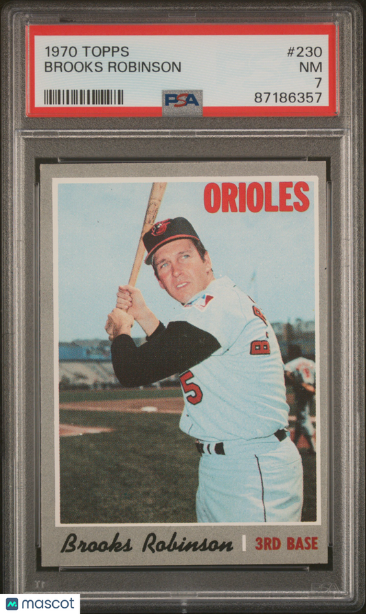 1970 Topps Brooks Robinson #230 PSA 7