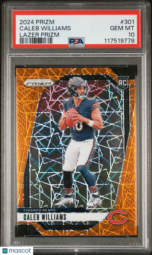 2024 Panini Prizm Caleb Williams #301 PSA 10