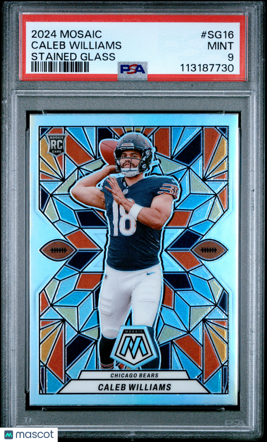 2024 Panini Mosaic Caleb Williams #SG16 PSA 9