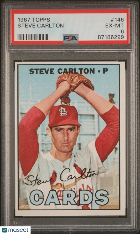 1967 Topps Steve Carlton #146 PSA 6