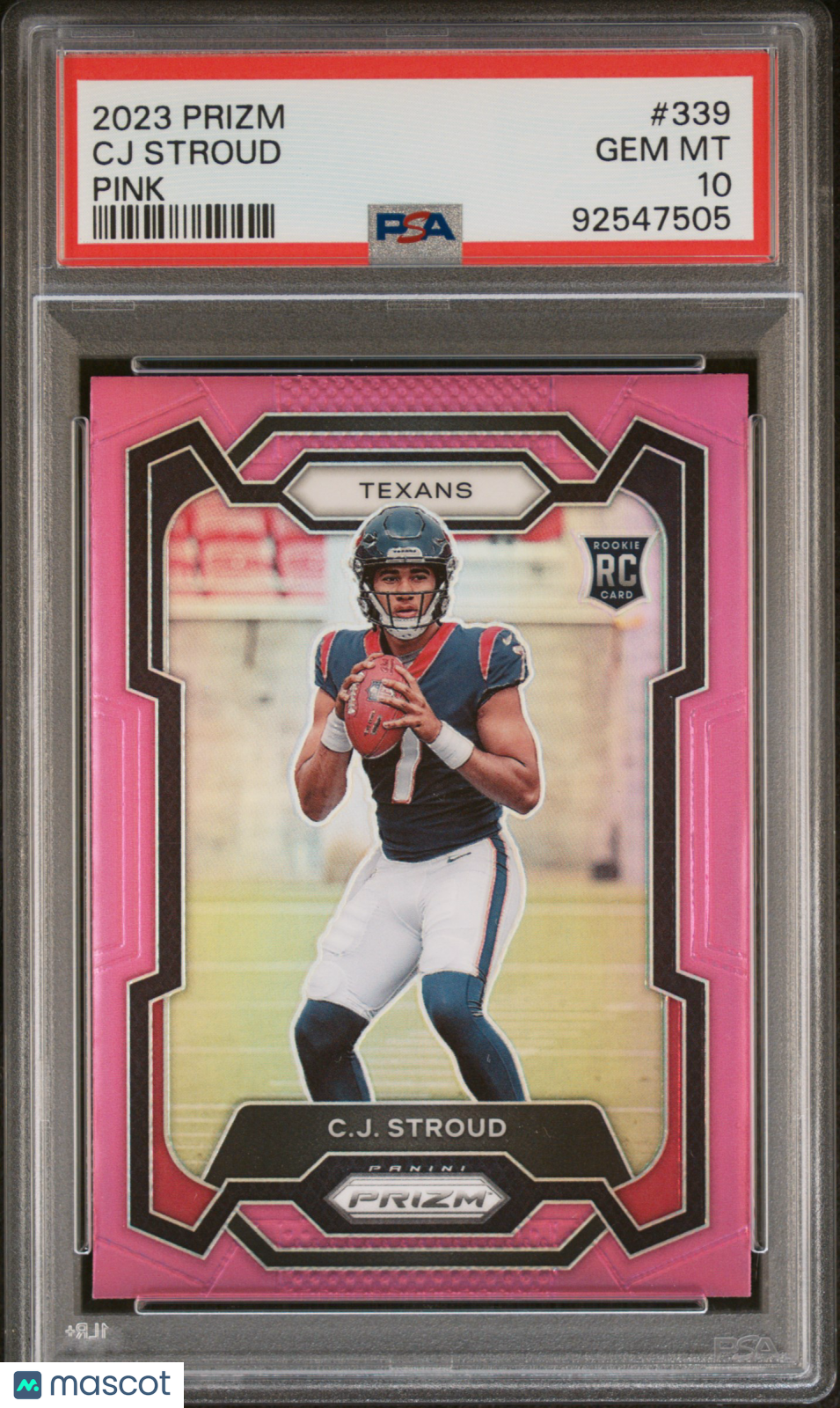2023 Panini Prizm CJ Stroud #339 PSA 10